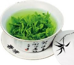 Ah..nothing like green tea for that earthy, clean Saturday morning taste of wet grass clippings.